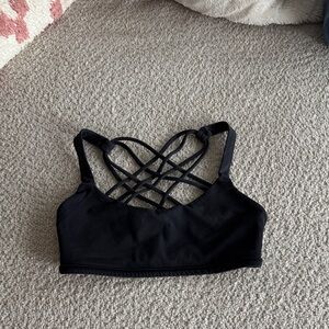 Lululemon Black Sports Bra